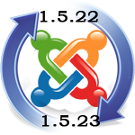 Пакет обновлений Joomla 1.5.22 до версии 1.5.23
