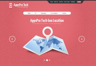 GK AppsPro Tech - бизнес шаблон Joomla 2.5