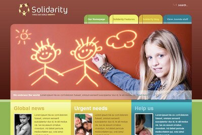 BT Solidarity - шаблон для порталов образовательных учреждений